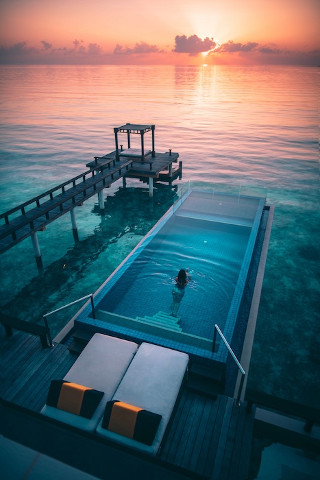 Deluxe InOcean Pool Villa at Angsana Velavaru, view 4